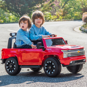 Grande <span class=keywords><strong>batteria</strong></span> 12V parco esterno che gioca elettrico per bambini camion quattro ruote telecomando 4x4 camion giro su auto giocattolo - Product Image 2