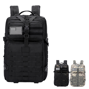 <b>Waterproof</b> Anti-Theft Tactical <b>Backpack</b> with Zipper Closure Outdoor Camping Hiking Travel Laptop Bag for Unisex - Product Image 1
