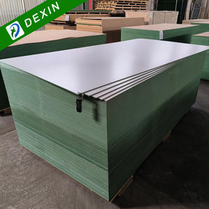 पानी प्रतिरोधी 18 मिमी सफेद मेलामाइन का सामना एमडीएफ पैनल 4x8 लैमिनेटेड बोर्ड - Product Image 5