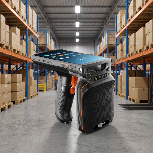 Handheld Rugged Android Mobile Computer 4GB RAM Support 1D/2D QR Barcode Scanner Smart 5.7" Display DT50U Logistics Warehouse