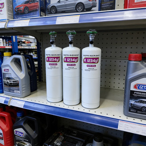 Gaz réfrigérant R1234yf en canette de 800g, pureté 99,9%, pour Land Rovers & Bentleys., Faible GWP 0-ODP, gaz réfrigérant R1234yf en canette - Product Image 3