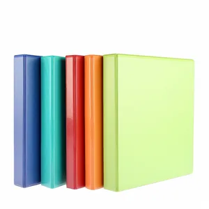 Quality custom 1.5 inch file Eco-friendly durable card binder with o/ d slant rings from wholesales 2 Holes D Ring Binder Folder