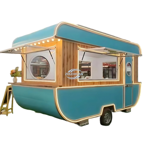 รถขายอาหารเคลื่อนที่แบบกระจกเงาสมัยใหม่ สำหรับตลาดจัดเลี้ยงสมัยใหม่ - Product Image 6