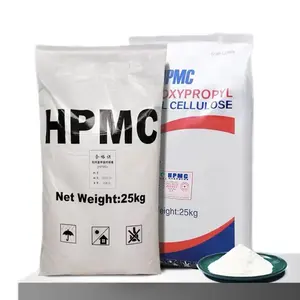 HPMC kimyasal hammadde 100000/150000/200000 Mpas viskozite inşaat sınıfı yüksek su tutma