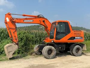 Secondhand Doosan Dh150w-7 <b>Excavator</b> Doosan Dh150w <b>Wheel</b> <b>Excavator</b> at Low Price Construction Equipment - Product Image 3