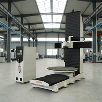 Machine de gravure CNC verticale 5 axes haute précision 1525 pour sculpture 3D de grande taille, formes complexes, bois composite, modèle en mousse perdue