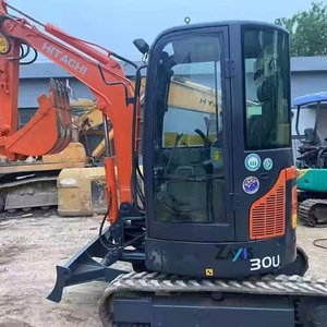 Mini excavateurs Hitachi ZX30u d'occasion du Japon Petites excavatrices sur chenilles d'occasion Machine de 3 tonnes avec EPA en stock - Product Image 1