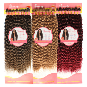 8 Extensiones de Cabello de Fibra Resistente al Calor, Suaves y Lisas, para Uso Diario, para Mujeres - Product Image 1