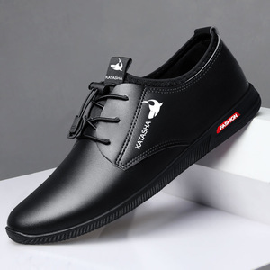 Zapatos Casuales de Piel Sintética para Hombre 2026, Versión Coreana de Zapatos Tipo Mocasín, Talla Grande - Product Image 2