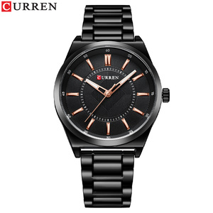 Montre-bracelet décontractée Curren 8407 pour homme, classique, étanche, lumineuse, en acier inoxydable, avec verre en alliage, mouvement à quartz - Product Image 6