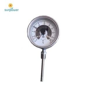 Termómetro bimetálico, puntero Radial, <span class=keywords><strong>horno</strong></span> de tubo de Caldera, <span class=keywords><strong>industrial</strong></span>, con rosca ajustable - Product Image 5
