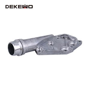 DEKEWO suku cadang mobil 06E121168 Thermostat penutup termostat pendingin mesin aluminium untuk AUDI A4 A6 Q5 Q7 - Product Image 1