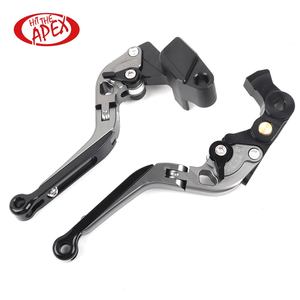 Palancas de freno de embrague de aluminio CNC, plegables y extensibles, para <span class=keywords><strong>kawasaki</strong></span> <span class=keywords><strong>NINJA</strong></span> 250R 300 <span class=keywords><strong>1000</strong></span> <span class=keywords><strong>H2R</strong></span> ZX636 Z300 ZXR400 - Product Image 3