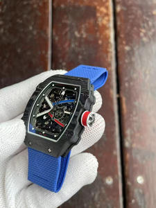 Reloj Deportivo de Lujo de Fibra de Carbono Ultrafino de 7.8 mm Ultraligero de 35 g Movimiento Mecánico Automático Esfera de Cristal de Zafiro de 47 mm - Product Image 5