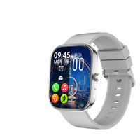 Reloj Inteligente Unisex 2025, Resistente al Agua IP68, Android IOS, Monitor de Actividad Física, Frecuencia Cardíaca, Sueño, Contesta Llamadas, Pantalla TFT Cuadrada, Botón SOS