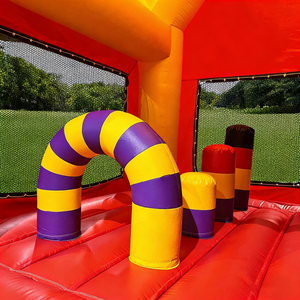 Château gonflable compact à <span class=keywords><strong>prix</strong></span> d'usine avec souffleur pour fêtes d'enfants et locations événementielles - Product Image 6