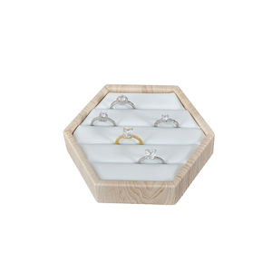 Expositor de Joyería de Cuero al por Mayor, de Alta Gama, con Logotipo OEM, Conjuntos de Exhibición de Joyería, Expositor de Collares y Pendientes - Product Image 4