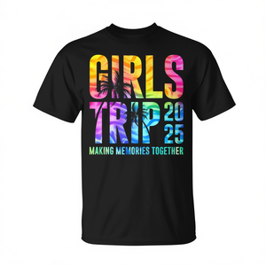 T-shirt d'été tie-dye pour filles 2025 : Créons des souvenirs ensemble - Product Image 2