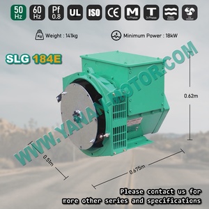 YANAN Máy Phát Điện Không Chổi Than SLG184 Series 100% Máy Phát Điện Dây Đồng Cho Máy Phát Điện Diesel Giá Xuất Xưởng - Product Image 2
