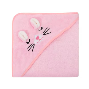 Toalla <span class=keywords><strong>de</strong></span> <span class=keywords><strong>Baño</strong></span> Infantil <span class=keywords><strong>de</strong></span> Terciopelo <span class=keywords><strong>de</strong></span> Secado Rápido con Capucha, 105*105cm, <span class=keywords><strong>para</strong></span> Bebés Nadadores - Product Image 3