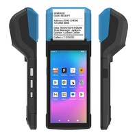 جهاز نقاط البيع المحمول بنظام أندرويد 13.0 مع شاشة لمس 5.5 بوصة وطابعة USB وواي فاي وماسح الباركود يدعم 3G و4G