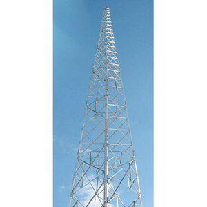 Mạ kẽm nhúng nóng 20M 60m thép mast pylon lò vi sóng đài phát thanh ba ống tháp cho viễn thông phụ kiện - Product Image 6
