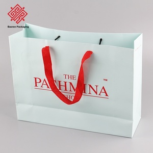 Custom Full Color Anime Character Print <b>Paper</b> Shopping Bags Black Braided Rope Handle Comic Exhibition Gift Tote Bags - Product Image 2
