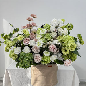 Fábrica de Flores Artificiales DKB, Decoraciones Personalizadas para Bodas en Interiores y Exteriores, Hilera de Flores Artificiales de Seda de Primera Calidad - Product Image 6