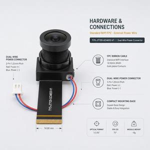 Módulo de Cámara MIPI CSI GC4653 de 4MP 2K 175 °   Placa IRCUT HDR de Gran Angular de 81dB para Quioscos de Autoservicio, Cajeros Automáticos y Puntos de Venta Inteligentes - Product Image 1