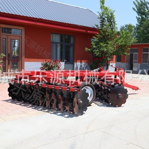 Disc Harrow Farm <b>Cultivator</b> Red 4 Wheel Tractor Mounted For Soil Preparation Yucheng Origin - Product Image 2