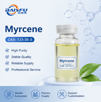 Myrcène de haute pureté CAS 123-35-3 Bêta-Myrcène Terpène naturel pour arôme, parfum, intermédiaire cosmétique, huile de qualité alimentaire