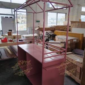 Artga Custom Outdoor Mobile Food Truck Food Cart Ice Cream <strong>Hot</strong> Dog Bakery Coffee Food Trailer Candy Dessert Bar Cart with <strong>Wheels</strong> - Product Image 5