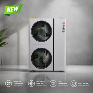 Pompe à chaleur air-eau EVI DC Inverter R290 ERP A+++ 18,44 kW 75 ℃   Chauffe-eau WiFi certifié CE pour la maison OEM ODM - Product Image 1