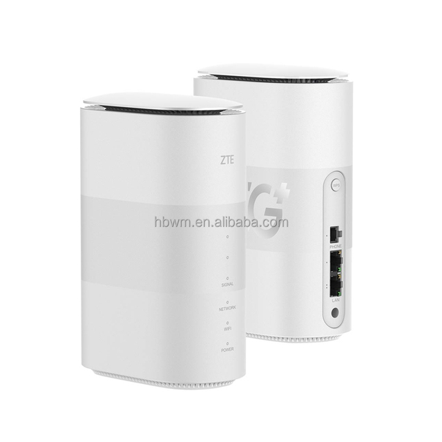ZTE 5G Indoor CPE MC888 WiFi 6 AX3600 Wireless Router Dual Bands Gigabit Modem 5G NR NSA+SA 4G LTE Cat19 Sim Card WiFi Router