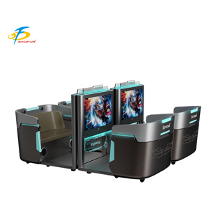 Skyfun <span class=keywords><strong>Hyperspace</strong></span> Coin Pusher Commercial Arcade Máquina de videojuegos 2 jugadores Autoservicio DE JUEGOS DE TV de mano - Product Image 2