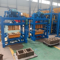 Machine semi-automatique de fabrication de blocs creux en béton de type 4-40 - Machine multifonctionnelle pour la fabrication de pavés et de briques pour la construction