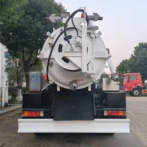 Camion d'aspiration des eaux usées à haute pression Dongfeng, diesel manuel, 12 m³, avec pompe à vide pour les déchets fécaux et les eaux usées, pour le nettoyage des fosses septiques - Product Image 4