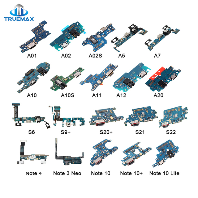 Mobile Phone Parts Replacement Charger Connector Flex Cable for samsung galaxy S8 Plus S9 S10 S20 Fe S21 S22 S23 S24 ultra