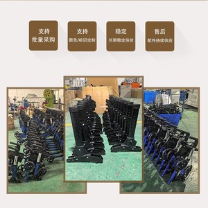 Déambulateur pliant en acier carbone Hanbang Jiaye Walker avec siège pour personnes âgées, réadaptation, sorties, courses - Product Image 3