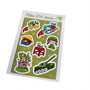 Étiquettes en papier non laminé autocollantes personnalisées de la marque Hoa Long, impression de logo OEM ODM, impression offset/numérique/UV - Product Image 1