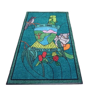 Tapis de couloir personnalisé sur mesure, toutes tailles, impression couleur, logo, lavable : Décoration moderne pour couloir et entrée - Product Image 1
