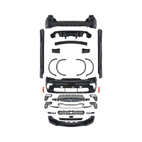 Kit de pare-chocs avant de style SRT pour Dodge Durango 2021 2022 2023 2024 2025, kit de carrosserie, jupes latérales, kit de mise à niveau extérieur