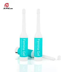 Tubo de plástico para uso farmacêutico, tubo de embalagem vaginal de 10ml, tubo de gel lubrificante