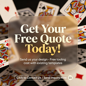 Cartes à jouer personnalisées, cadeau promotionnel <span class=keywords><strong>immobilier</strong></span>, cadeau d'entreprise, jeu de cartes de poker de marque, boîte personnalisée, fabricant OEM, usine - Product Image 6