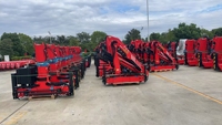 Grue à flèche articulée 2t 5t 10t 15t 20t SPK32080D SPK74002G avec stabilisateurs arrière, télécommande et radiateur
