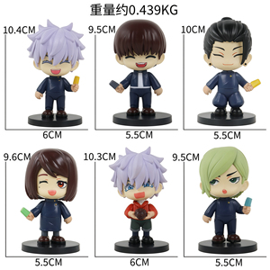 Action Figure di Satoru Gojo da <span class=keywords><strong>Jujutsu</strong></span> <span class=keywords><strong>Kaisen</strong></span>, Decorazione da Scrivania in PVC con Scatola Sorpresa - Product Image 3