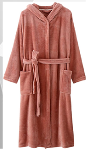 High Quality Polyester Fleece <strong>Bathrobe</strong> New Style Plus Sherpa Wholesale Hot Selling for Home and Hotel Use - Product Image 2