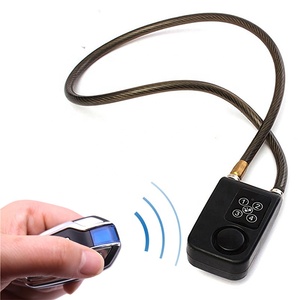 Candado con contraseña digital para bicicleta, alarma de movilidad sin llave, a prueba de agua, 4 dígitos, candado con <span class=keywords><strong>cable</strong></span> digital remoto - Product Image 1