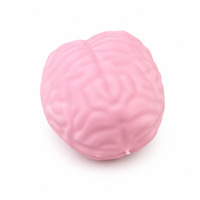 Petit Cerveau Amusant à Remontée Lente, Balle à Presser, Jouet Anti-Stress Croustillant et Moelleux, Idéal pour Fête, Cadeau en Gros, Boîte Mystère, Jouets de Bureau