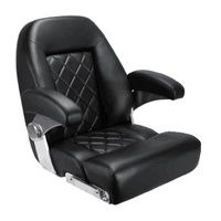 Siège de barre de bateau marin Feitine blanc noir chaise de bateau pliante pêche